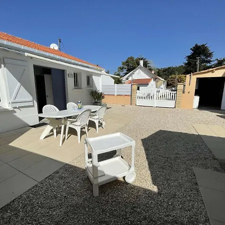 Feriehus Charmante Maison A Saint-jean-de-monts, 400m De La Plage, Terrasse, Jardin, Parking Et Menage Inclus - Fr-1-224c-198 *